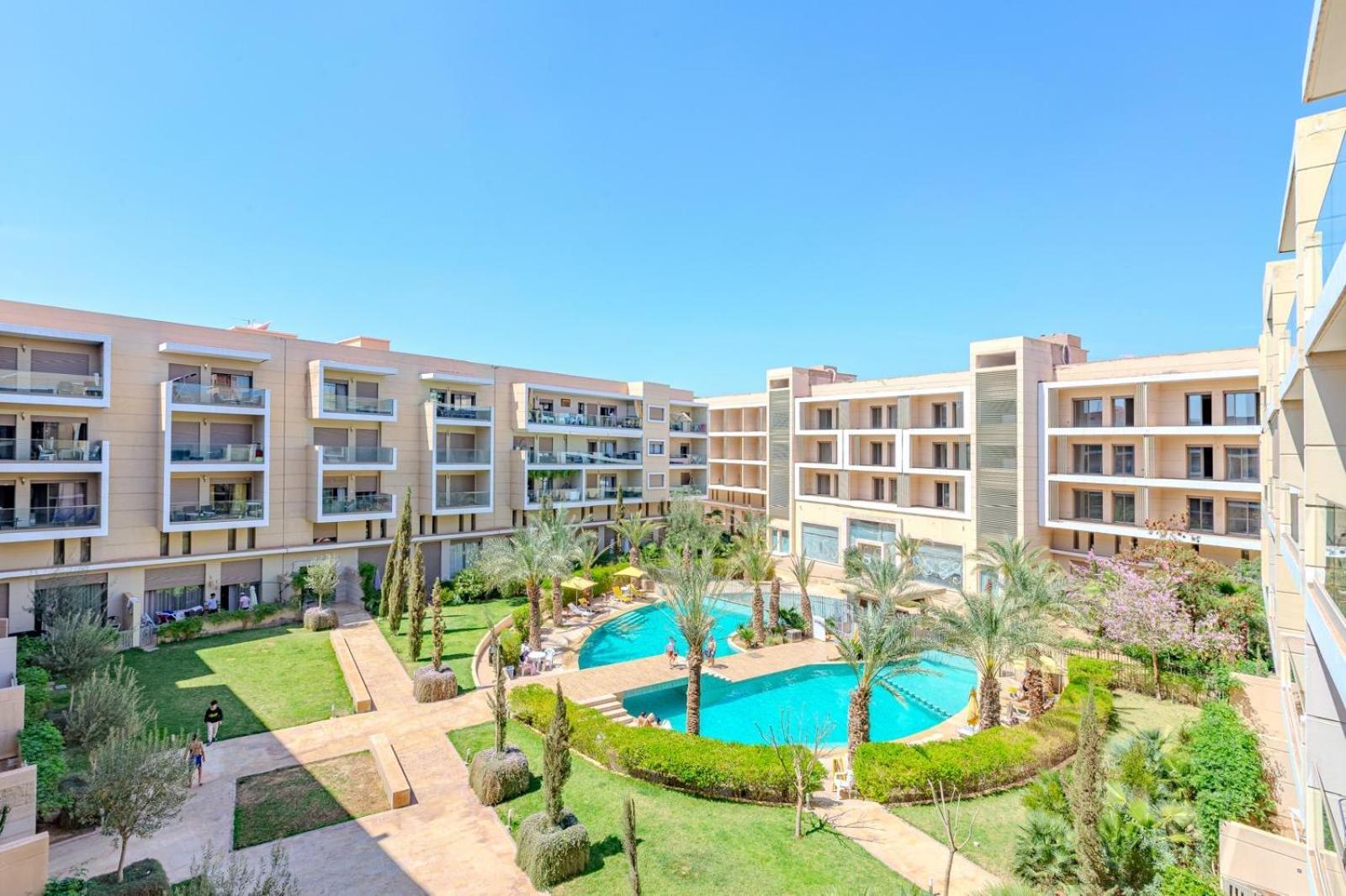 马拉喀什Royal Deluxe Platinum - Marrakech, Luxe Pool View公寓 外观 照片